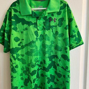 Youth XL Heatgear Sport Polo Shirt